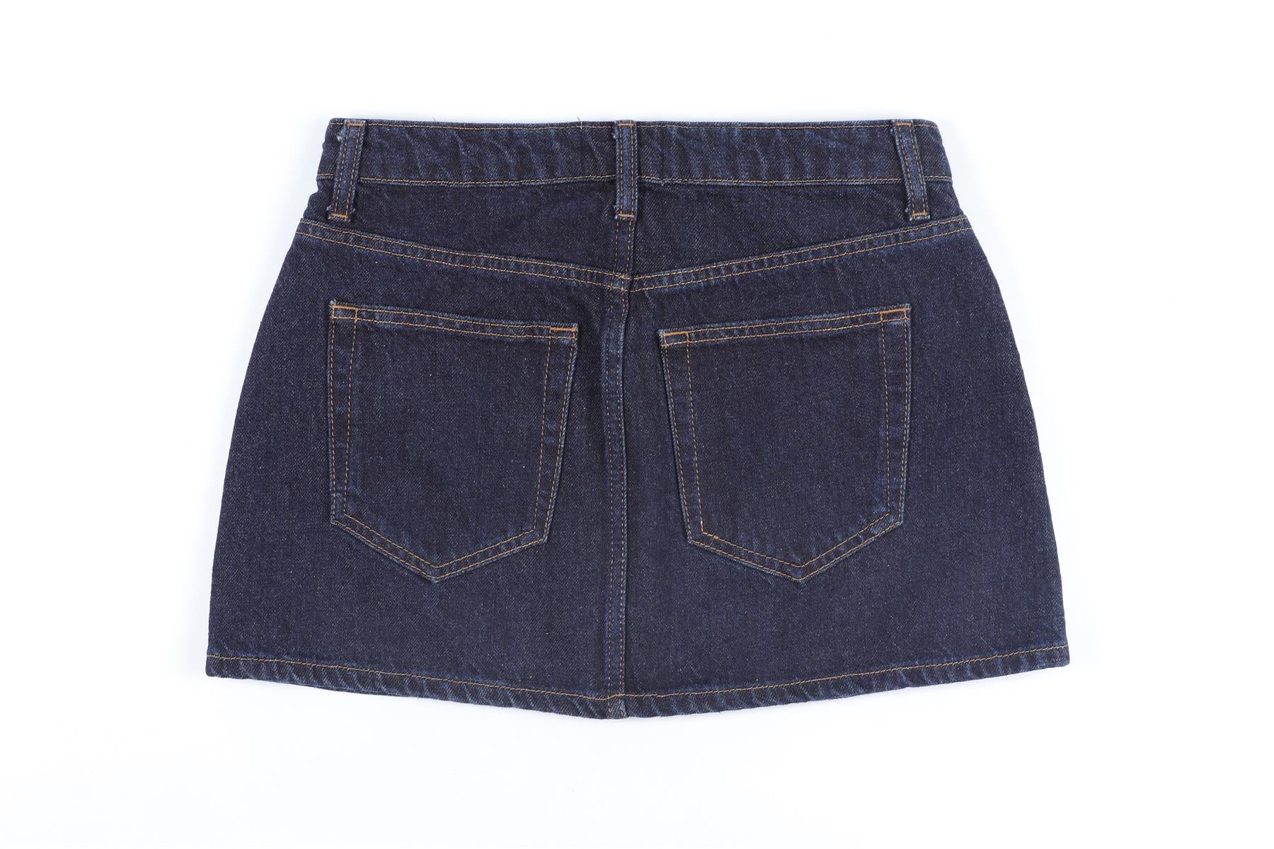 REFORMATION BLUE DEMIN MINI SKIRT W25 UK 6-8 - Image 4