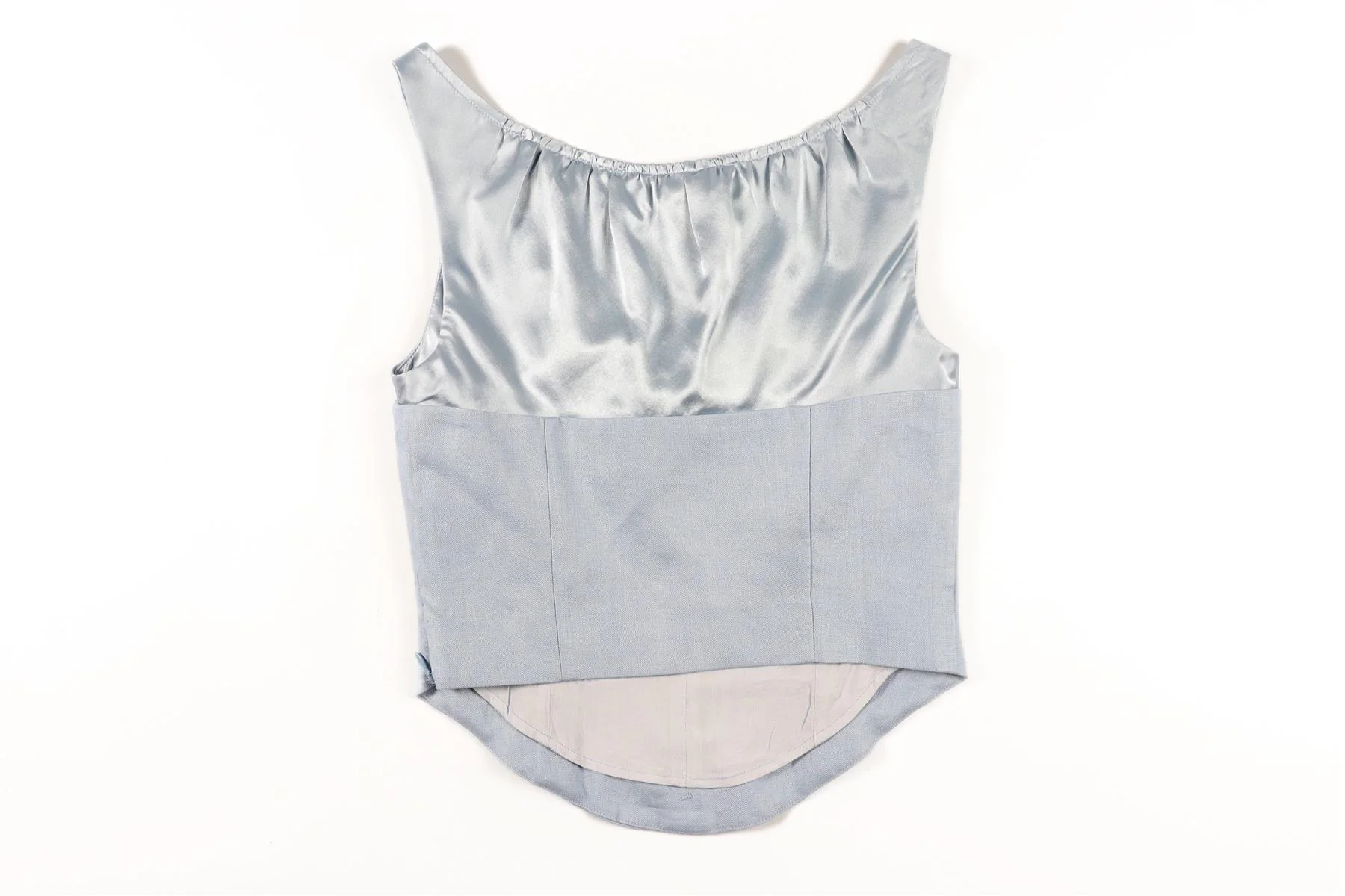 REFORMATION BLUE LINEN TOP US 2 UK 6 - Image 4