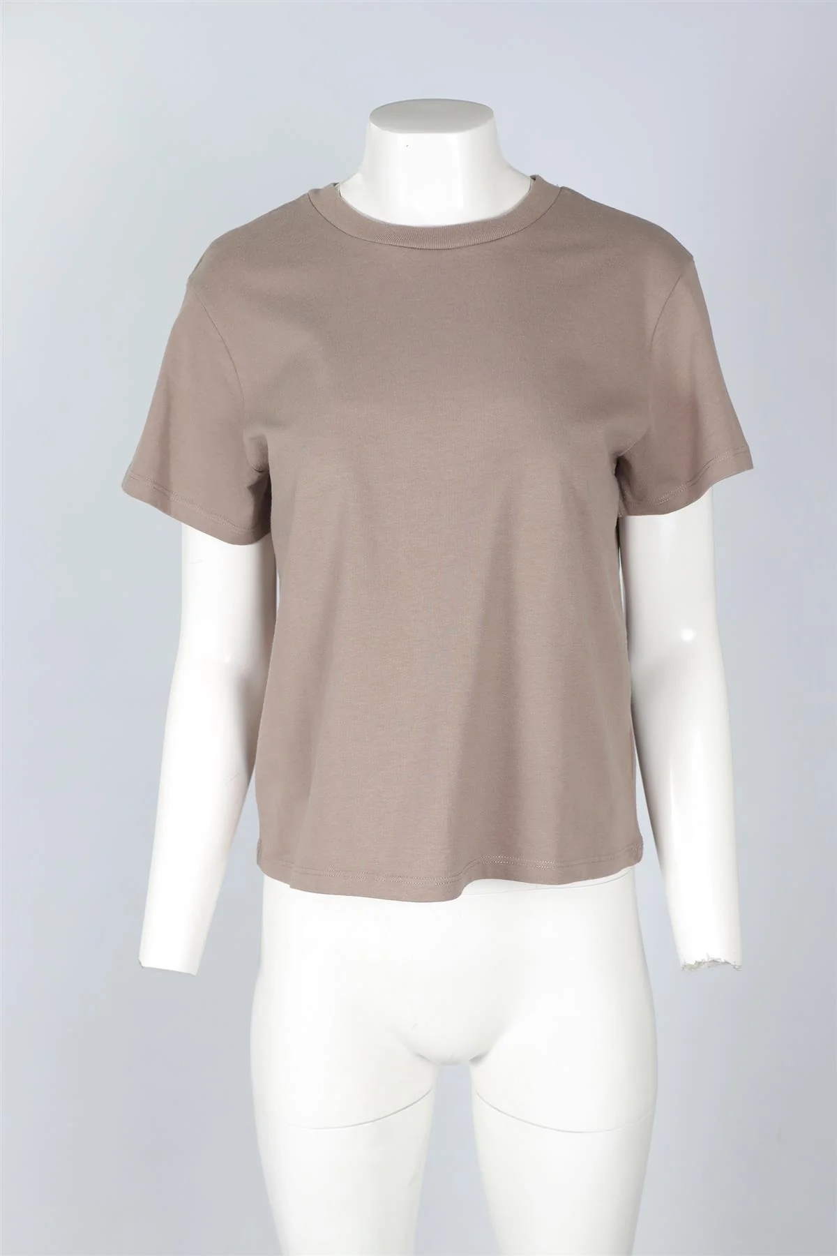 REFORMATION BROWN COTTON T-SHIRT MEDIUM - Image 2