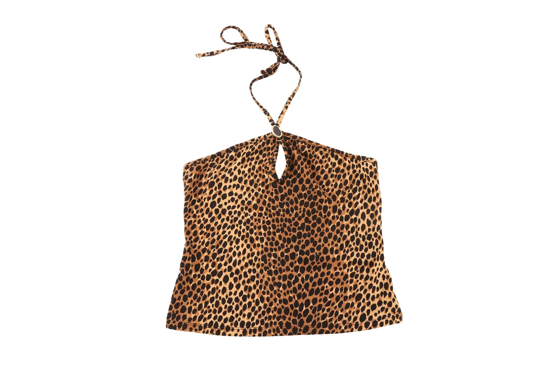 REFORMATION BROWN JERSEY TOP SMALL - Image 2