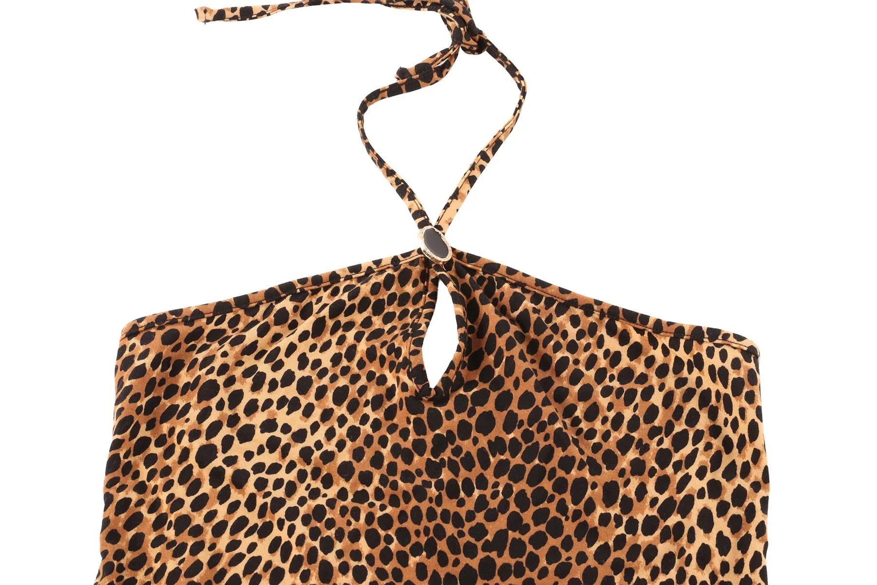 REFORMATION BROWN JERSEY TOP SMALL - Image 3