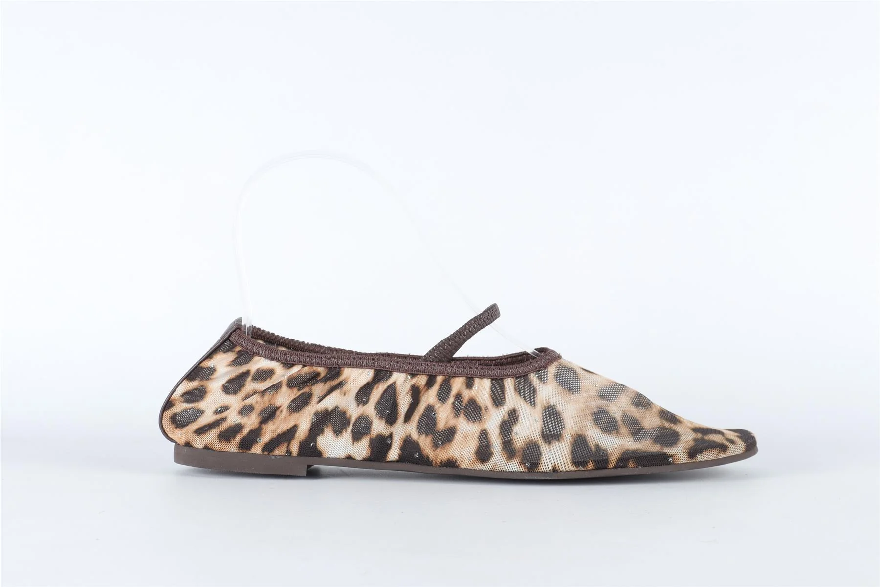 REFORMATION BROWN MESH BALLET FLATS EU 38 UK 5 US 8 - Image 2