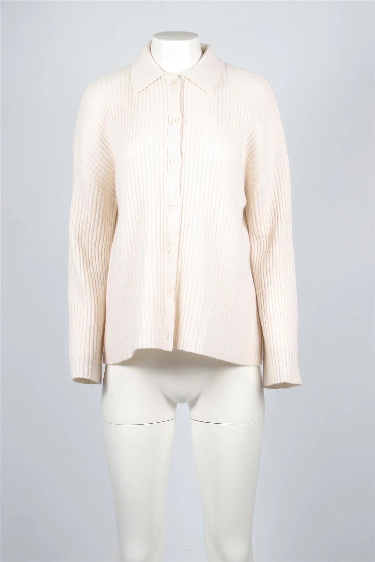 REFORMATION CREAM CASHMERE CARDIGAN XSMALL - Image 2