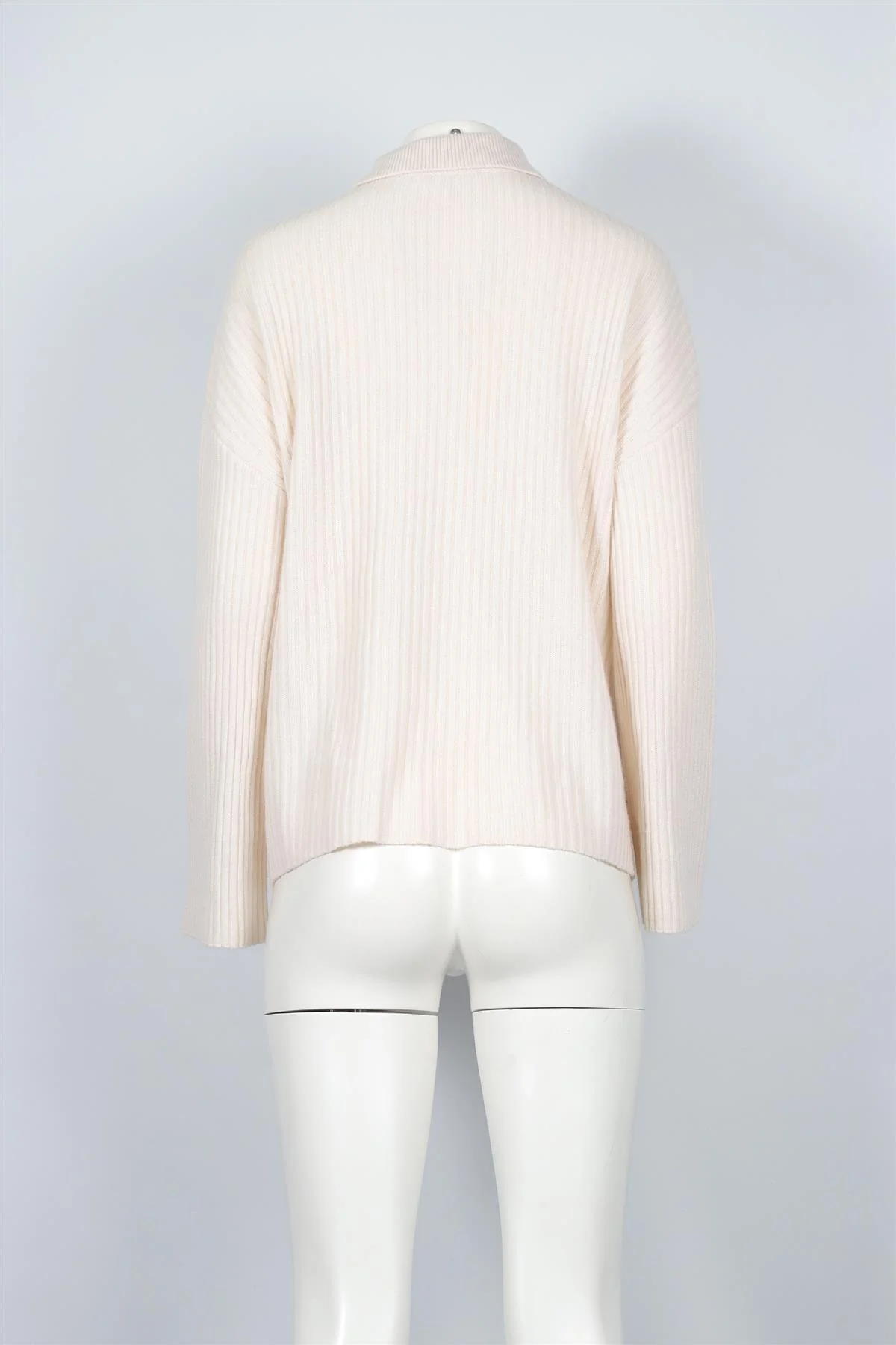 REFORMATION CREAM CASHMERE CARDIGAN XSMALL - Image 4