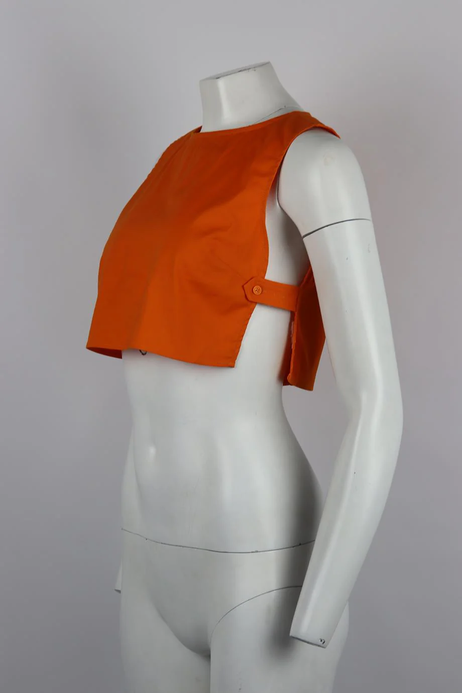 REFORMATION CROPPED COTTON TOP US 2 UK 6 - Image 3