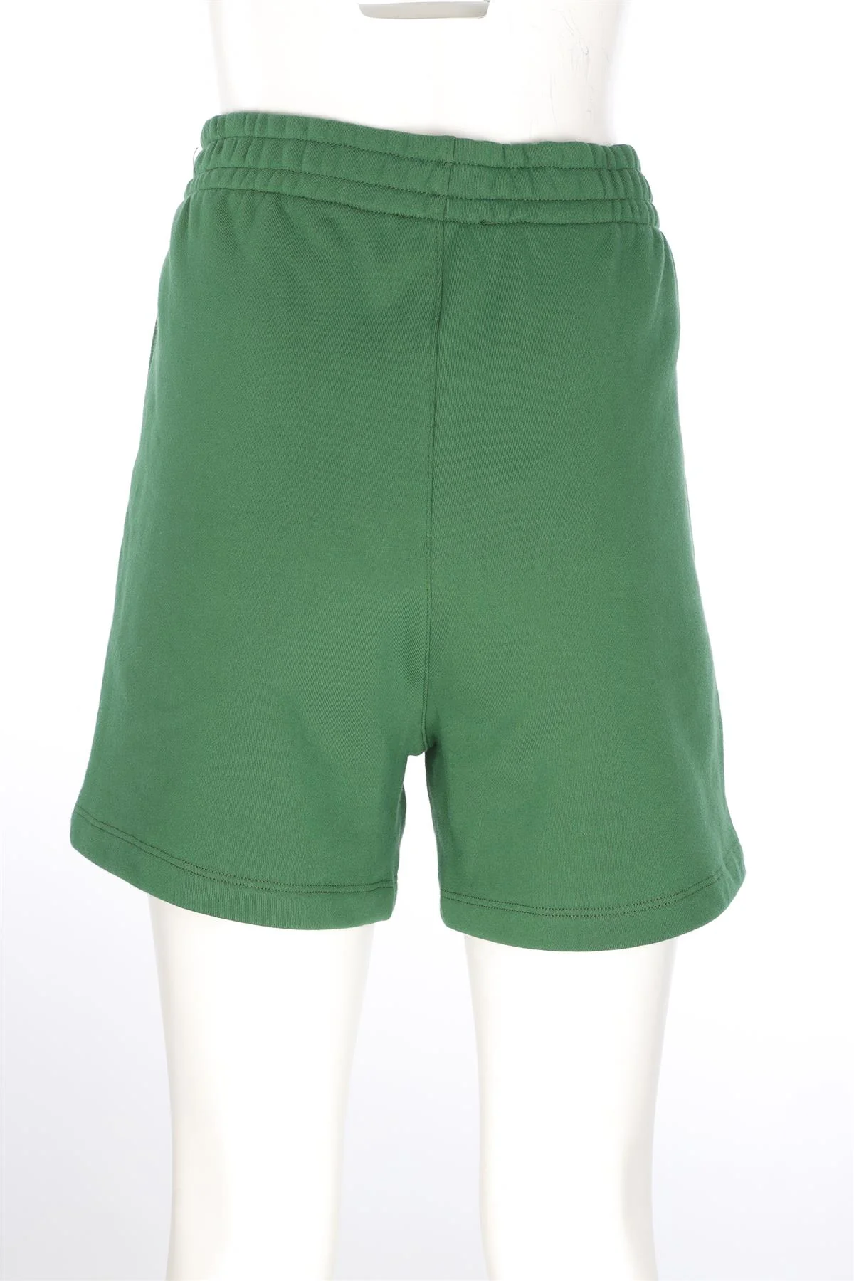 REFORMATION GREEN COTTON SHORTS LARGE - Image 4