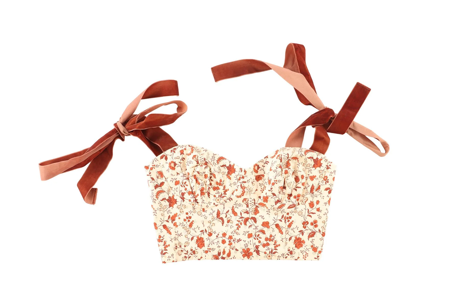REFORMATION + KACEY MUSGRAVES MULTI COTTON TOP US 2 UK 6 - Image 2