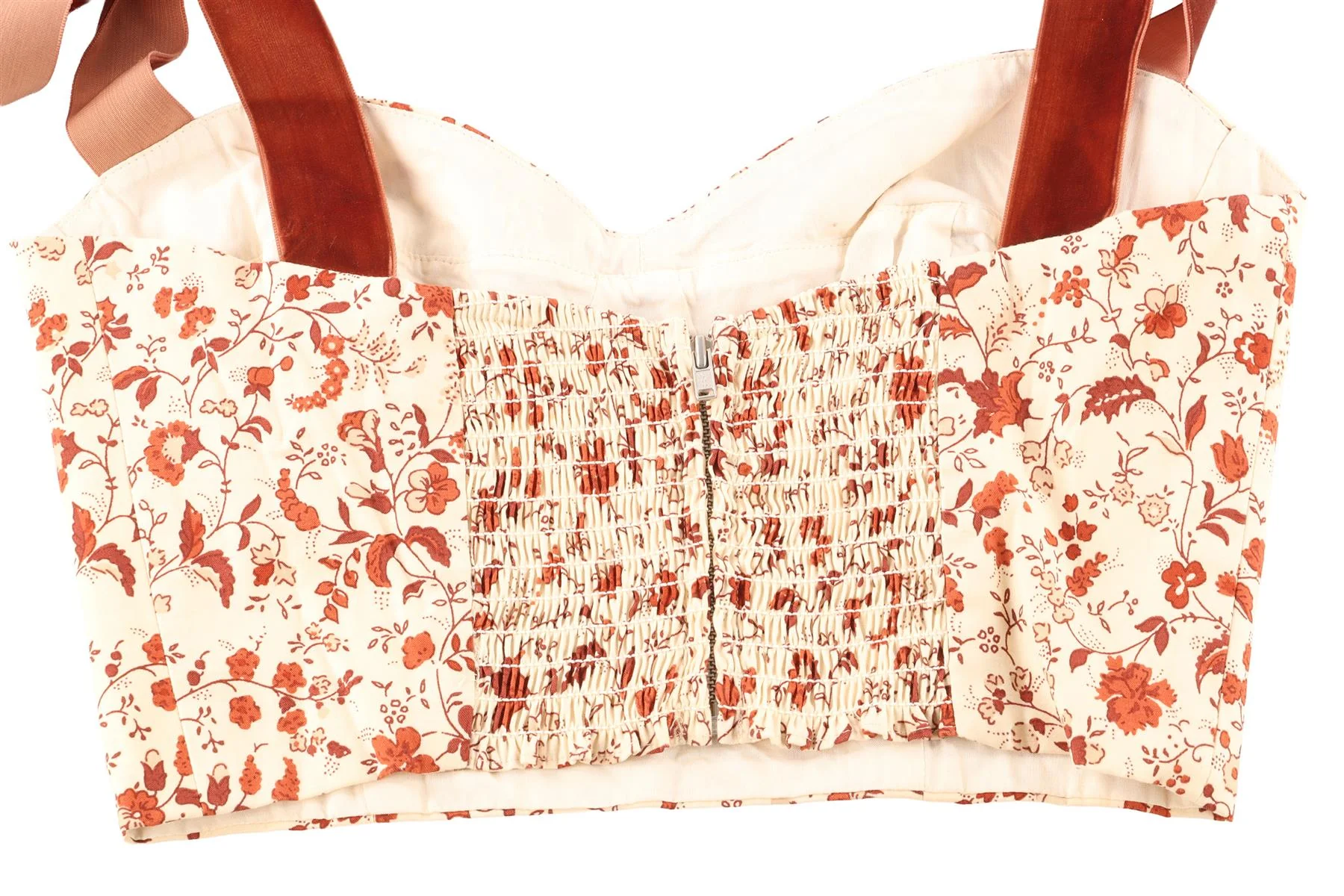 REFORMATION + KACEY MUSGRAVES MULTI COTTON TOP US 2 UK 6 - Image 5