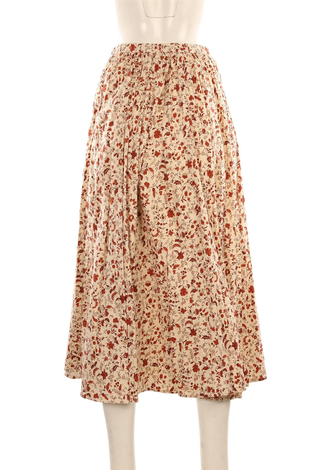 REFORMATION + KACEY MUSGROVES MULTI COTTON MAXI SKIRT US 2 UK 6 - Image 3