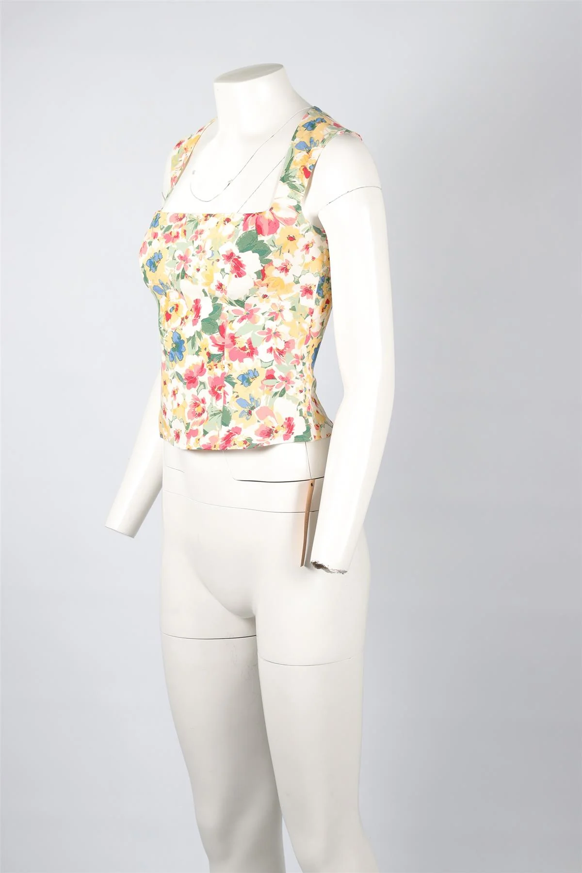 REFORMATION MULTI CREPE TOP US 2 UK 6 - Image 3