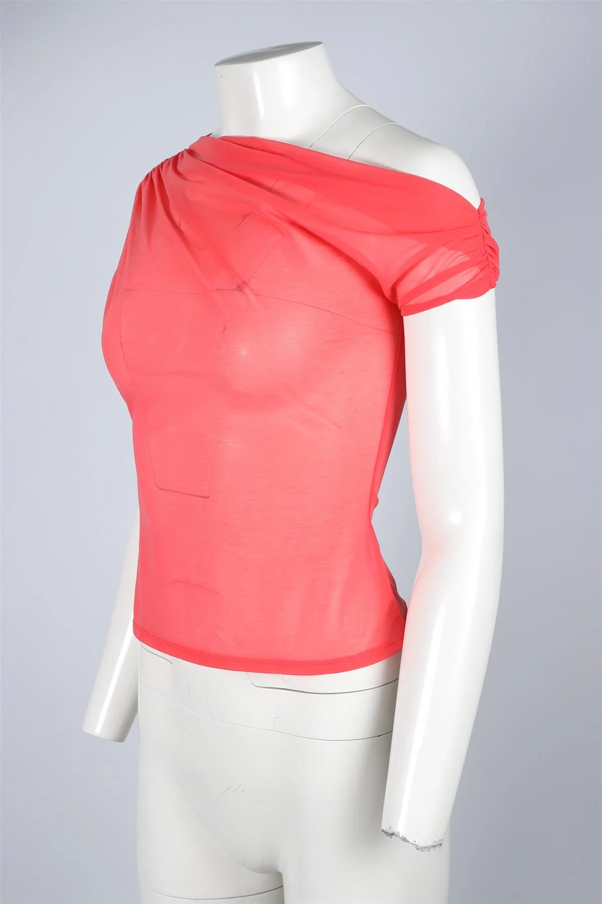 REFORMATION PINK MESH TOP XSMALL - Image 3