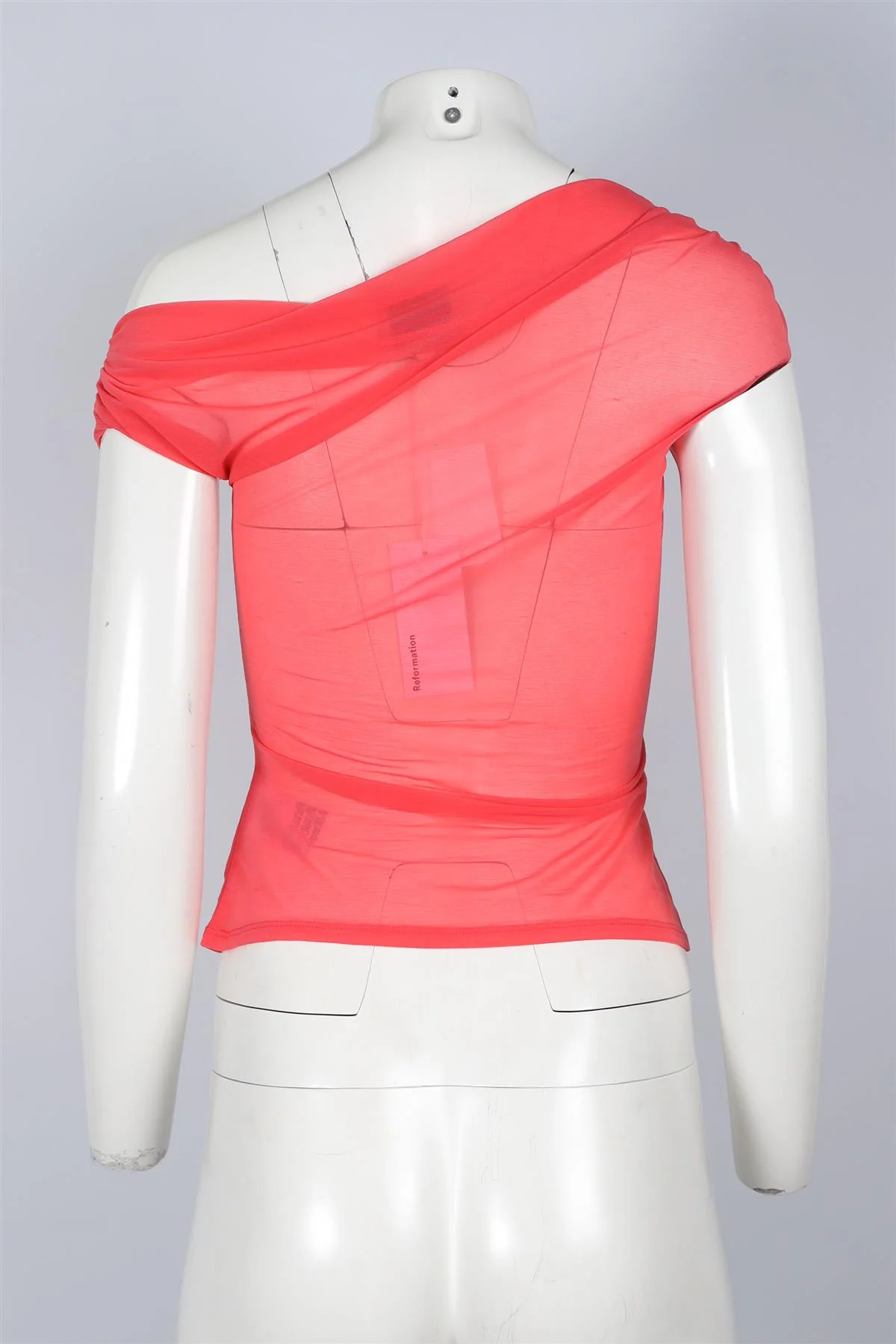 REFORMATION PINK MESH TOP XSMALL - Image 4