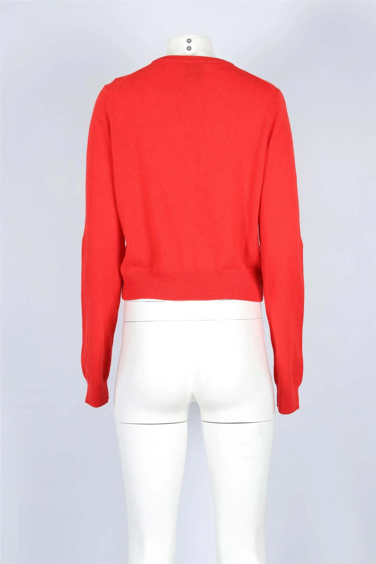 REFORMATION RED CASHMERE CARDIGAN XLARGE - Image 4