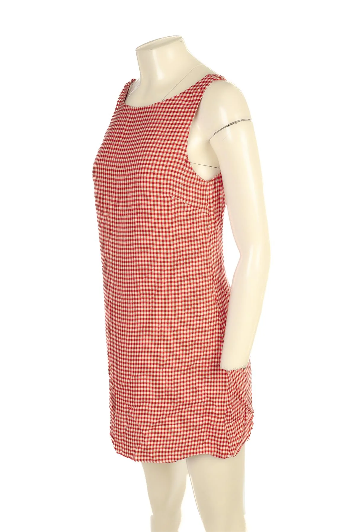 REFORMATION RED CREPE MINI DRESS US 4 UK 8 - Image 3