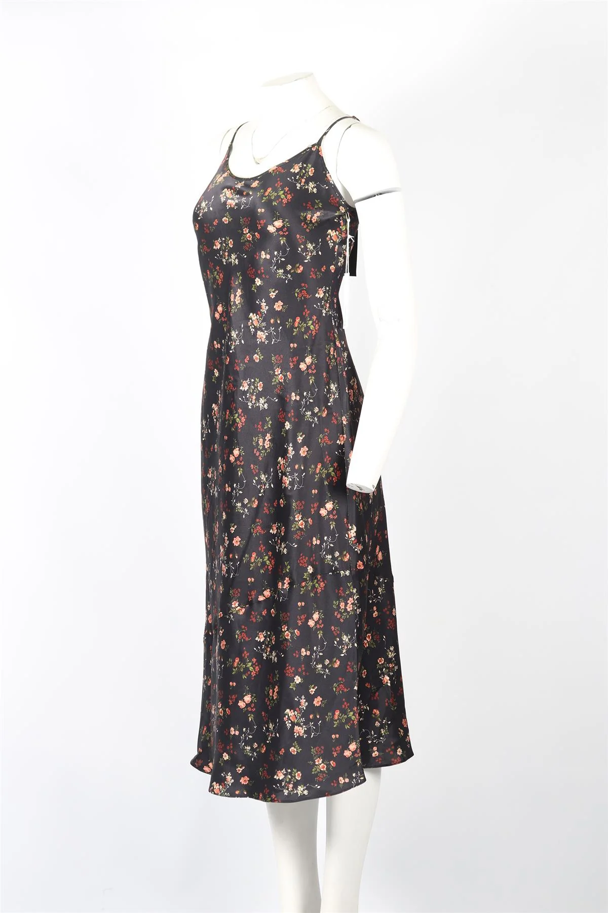 REFORMATION SILK MIDI DRESS MEDIUM - Image 3