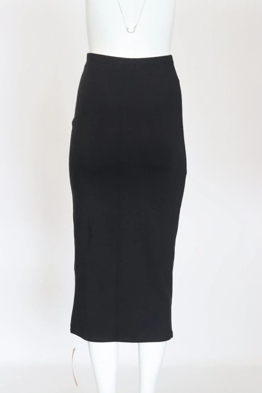 REFORMATION STRETCH JERSEY MIDI SKIRT XSMALL - Image 4