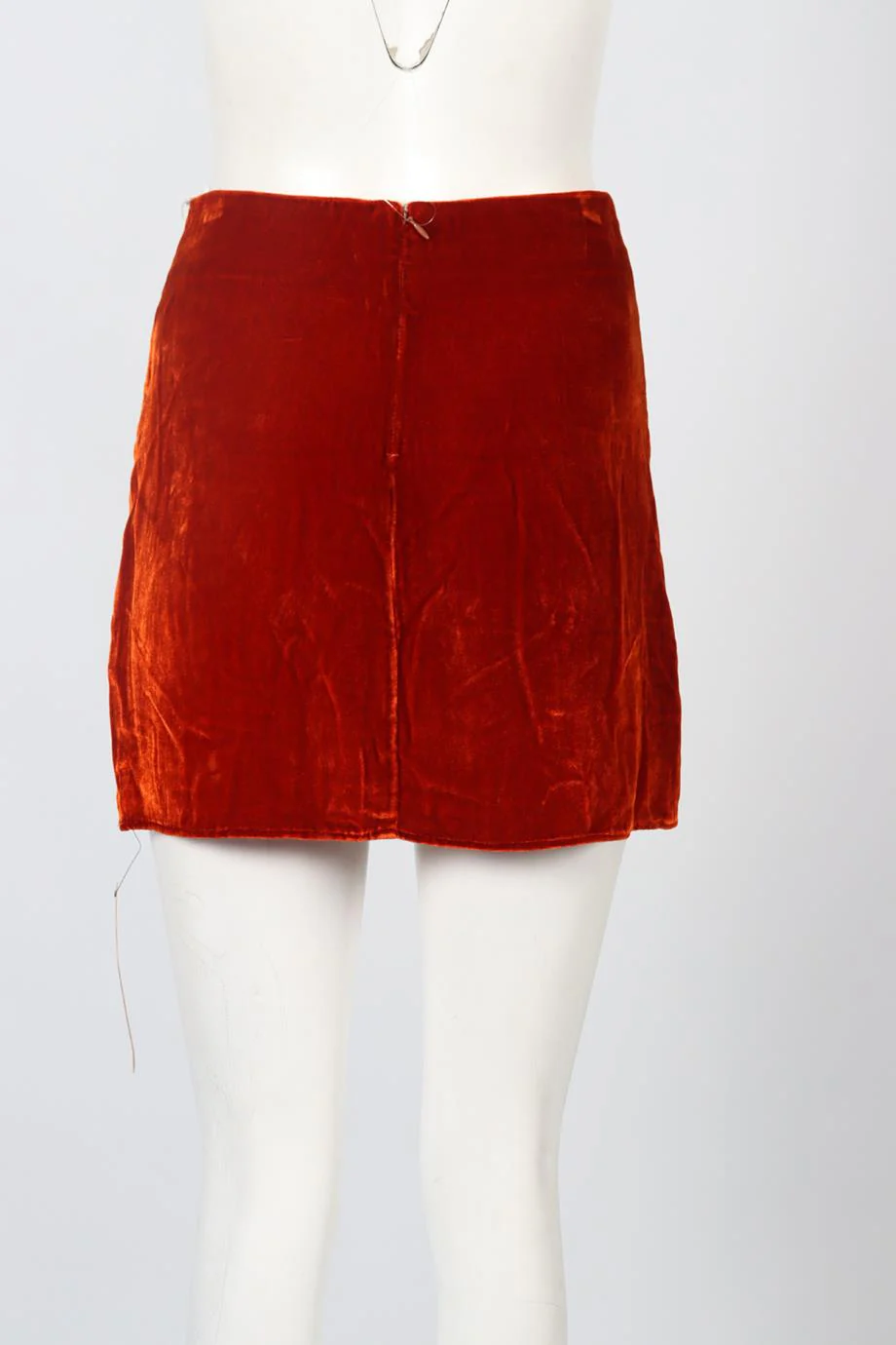 REFORMATION VELVET MINI SKIRT US 2 UK 6 - Image 4