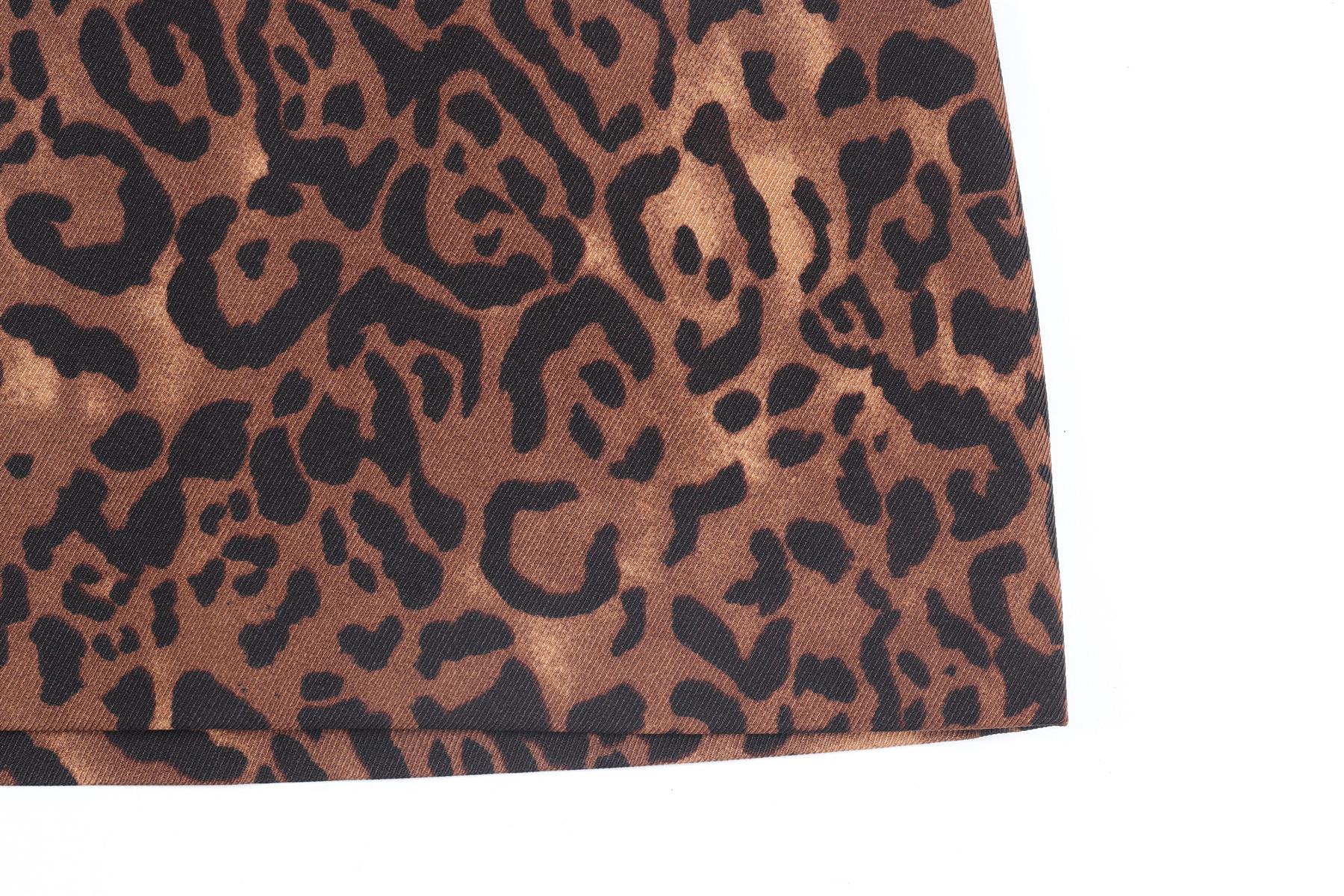 REFORNATION + LAURA HARRIER BROWN MINI SKIRT US 2 UK 6 - Image 3