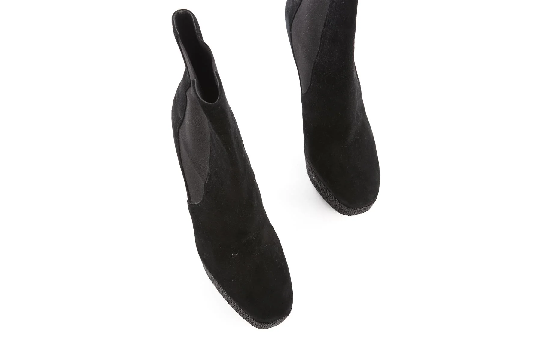 RENÉ CAOVILLA BLACK SUEDE ANKLE BOOTS EU 39 UK 6 US 9 - Image 4