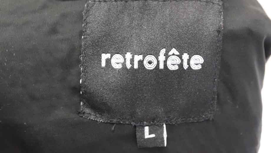 RETROFÊTE CLAIRE SEQUINED CHIFFON MINI DRESS LARGE - Image 5