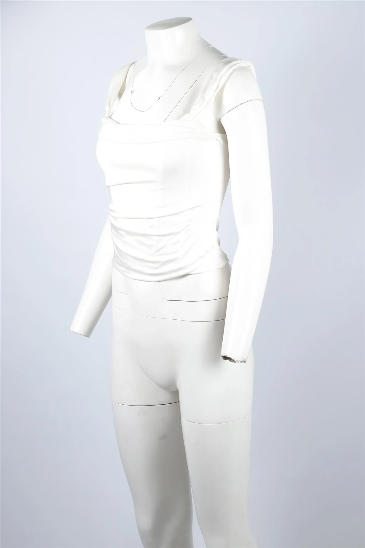 RETROFÊTE WHITE SILK TOP XSMALL - Image 3