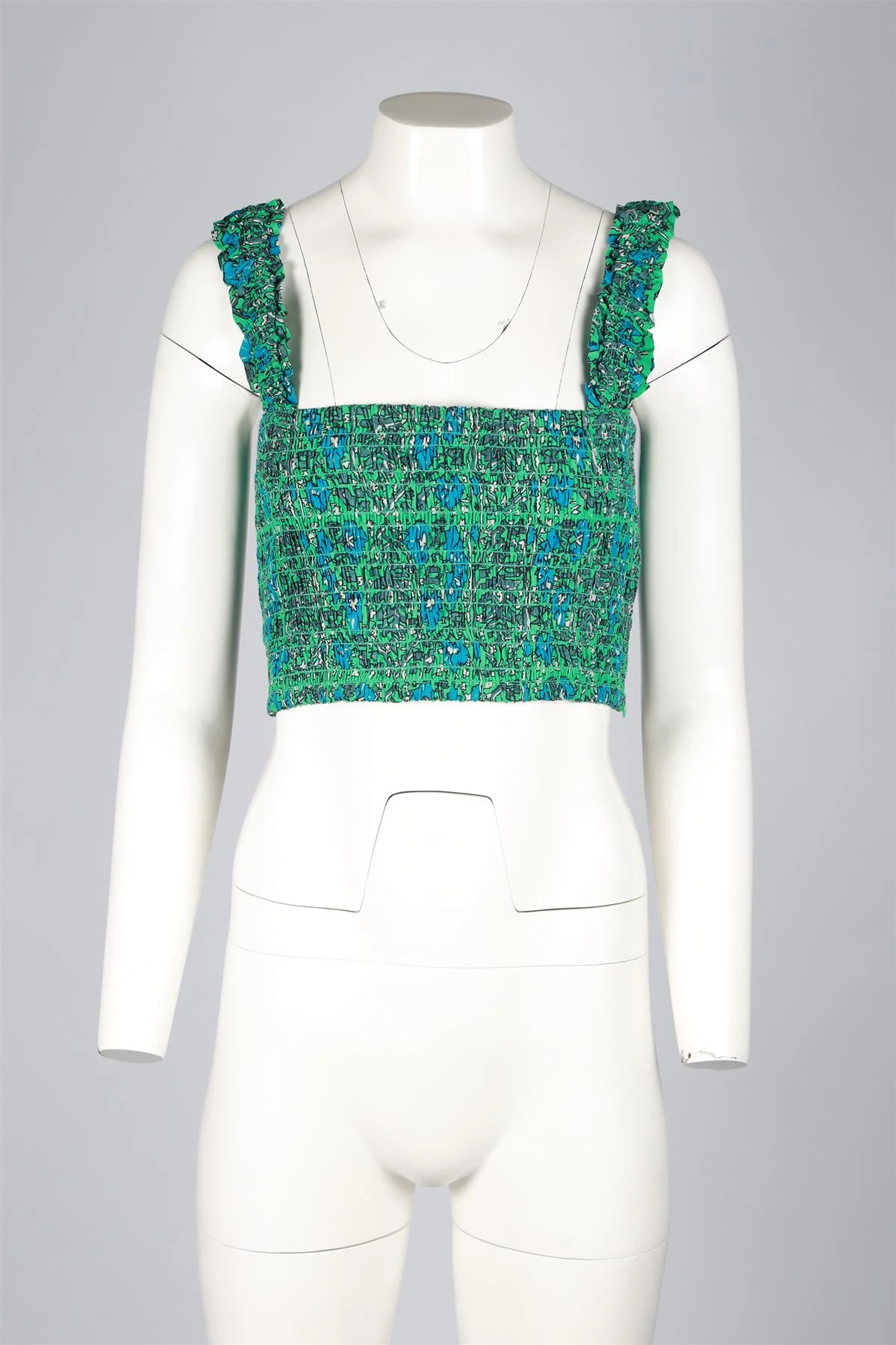 RHODE GREEN CROPPED COTTON TOP LARGE - Image 2