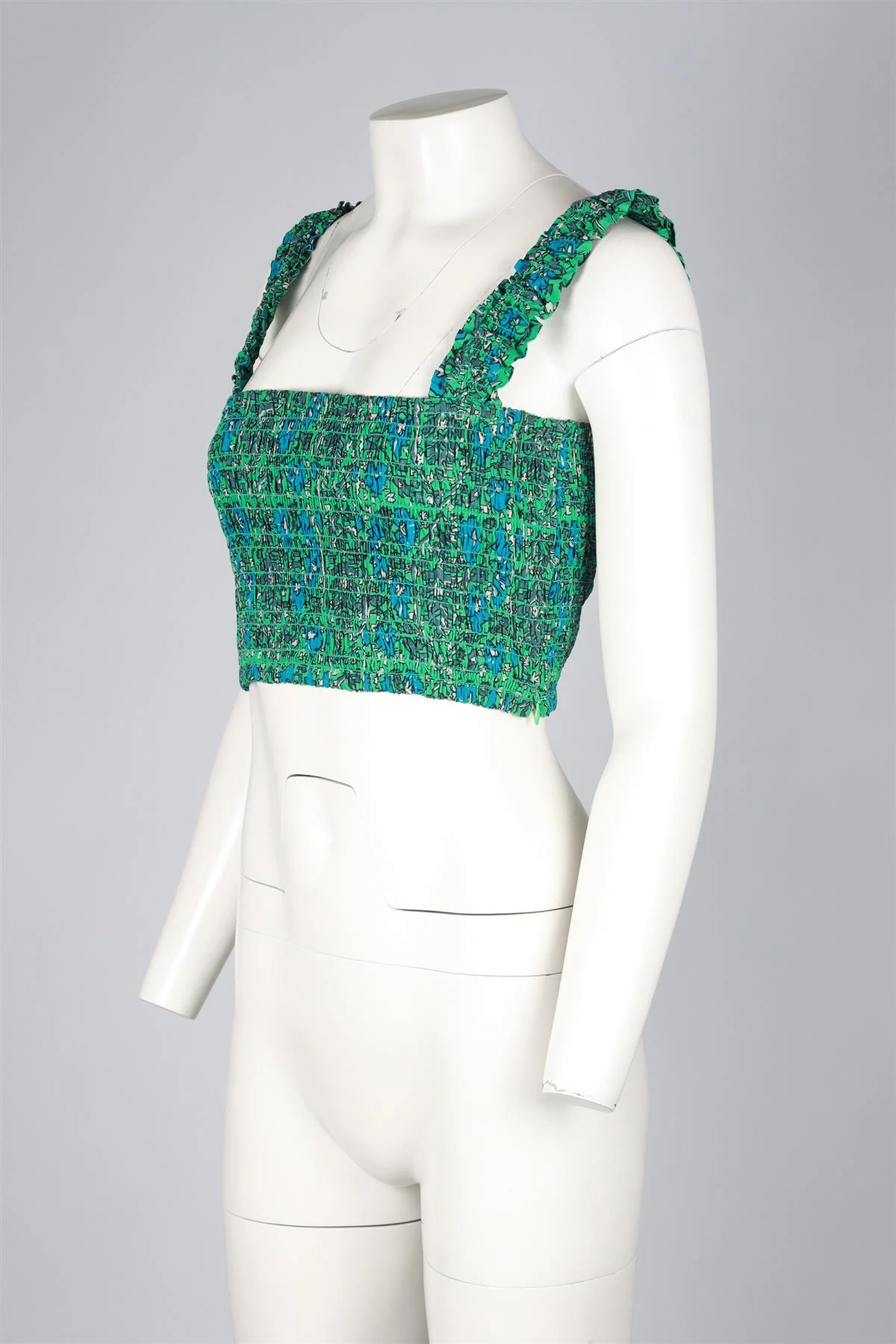 RHODE GREEN CROPPED COTTON TOP LARGE - Image 3