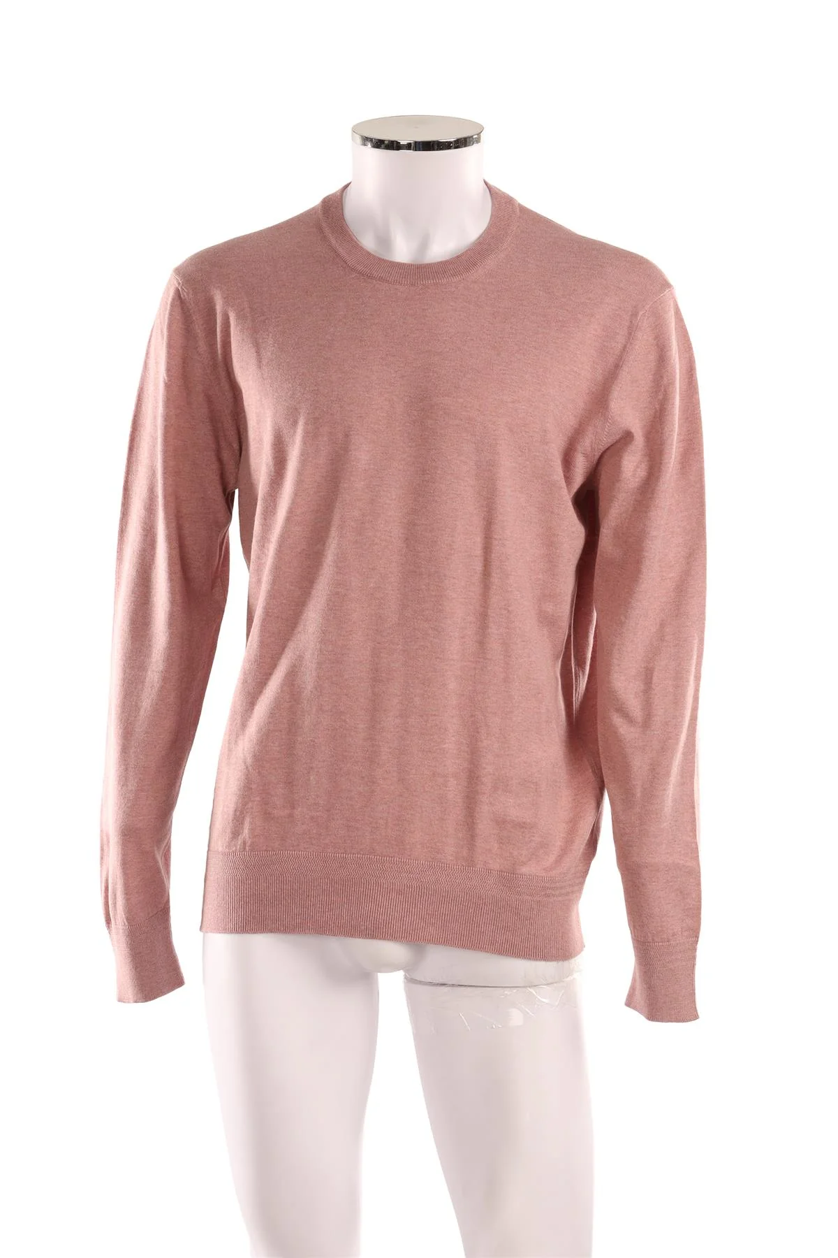 RICHARD JAMES PINK MEN'S COTTON SWEATER LARGE - Image 2
