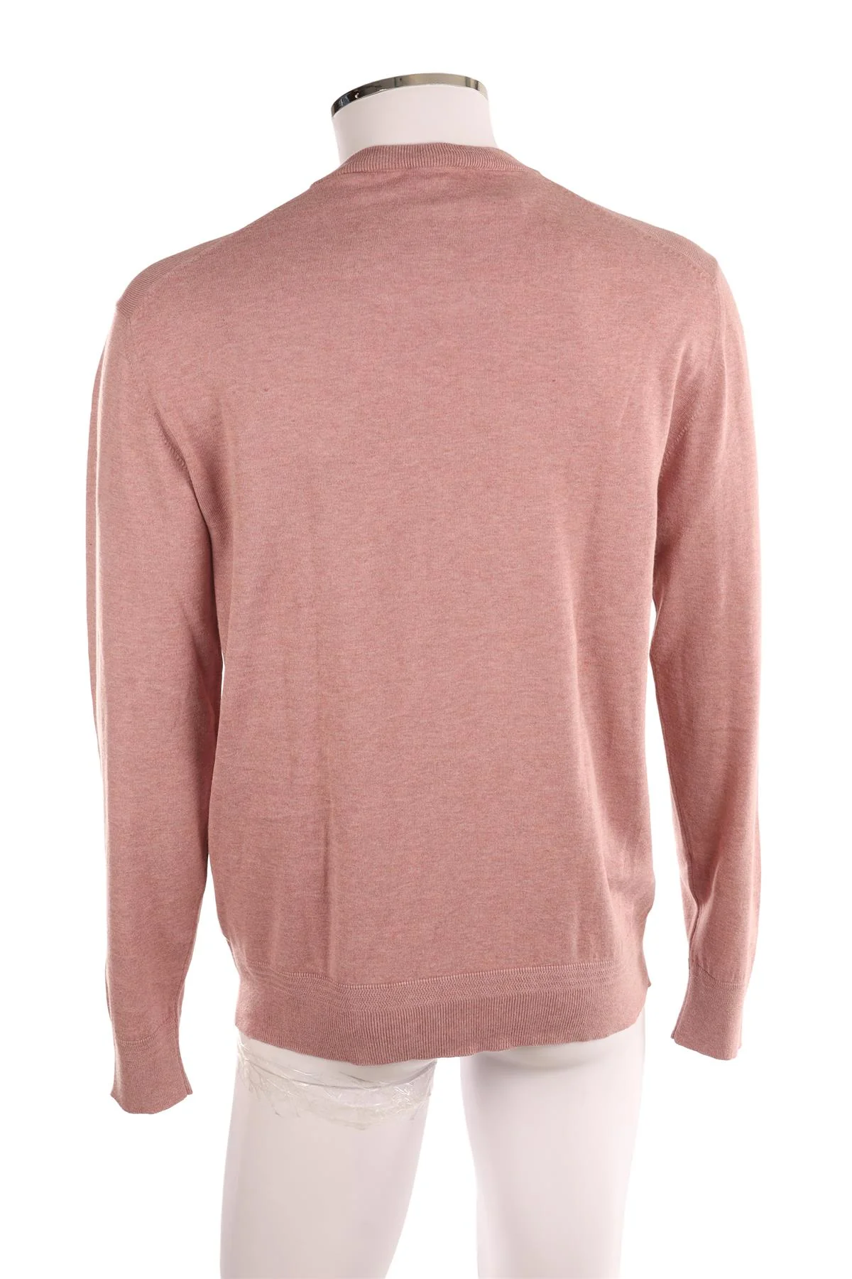 RICHARD JAMES PINK MEN'S COTTON SWEATER LARGE - Image 4
