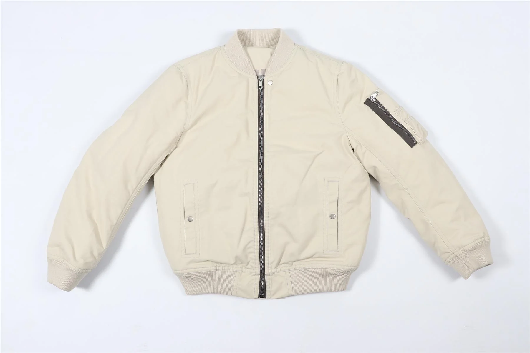RICK OWENS BEIGE KIDS BOYS NYLON JACKET 8 YEARS - Image 2