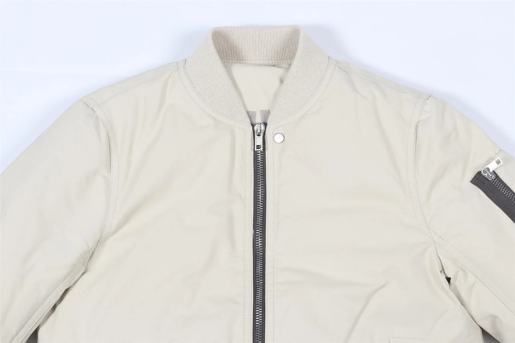 RICK OWENS BEIGE KIDS BOYS NYLON JACKET 8 YEARS - Image 3