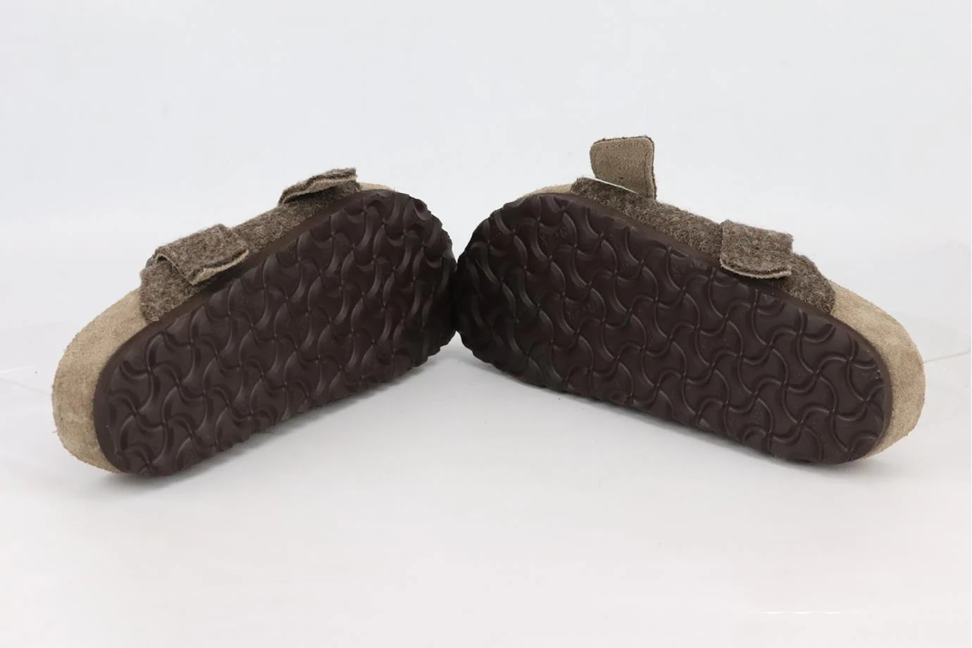 RICK OWENS + BIRKENSTOCK ARIZONA WOOL SLIDES EU 38 UK 5 US 8 - Image 5