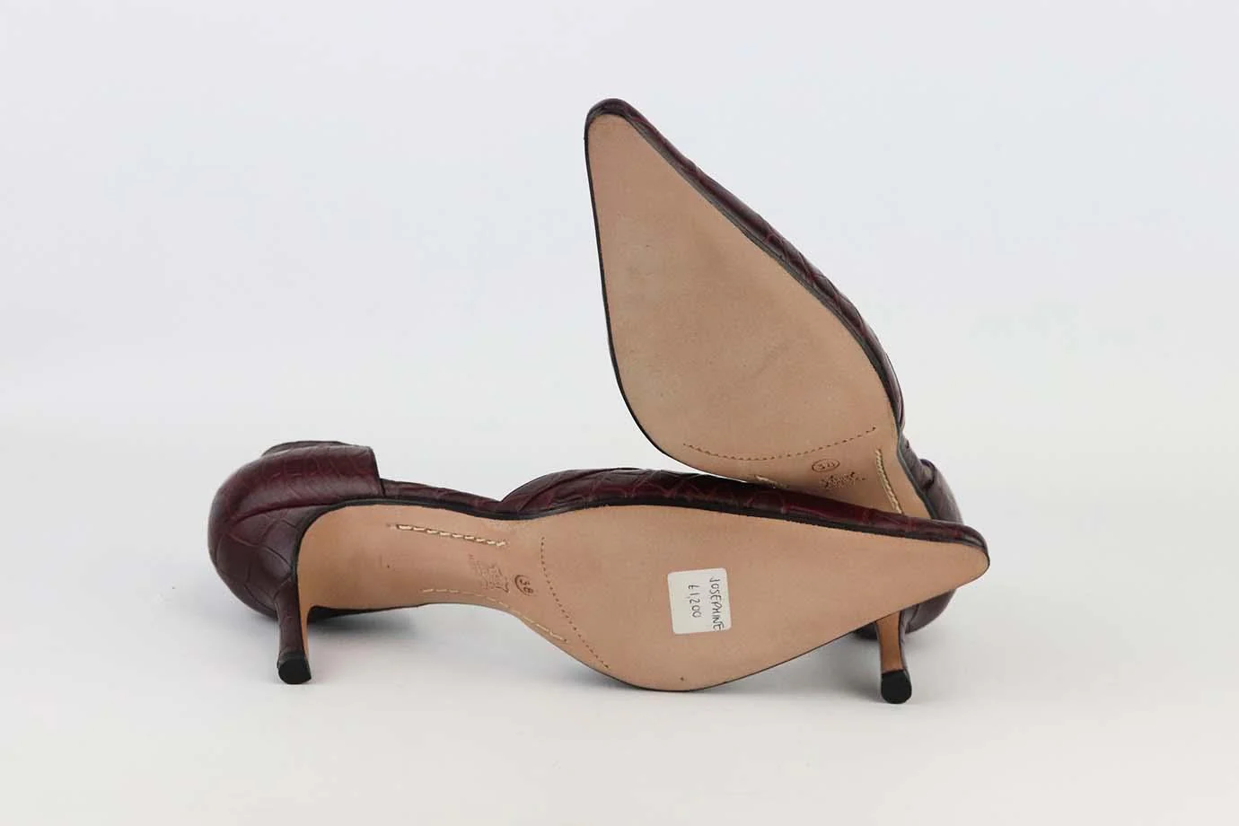 RICKARD SHAH D'ORSAY CROCODILE PUMPS EU 38 UK 5 US 8 - Image 4