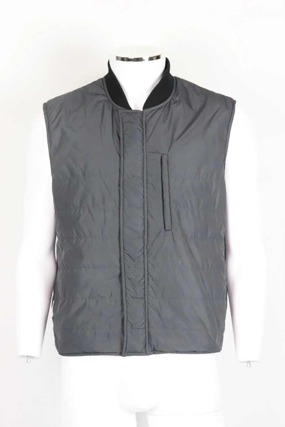 RILEY STUDIO MEN'S QUILTED PADDED SHELL GILET XSMALL - Image 2