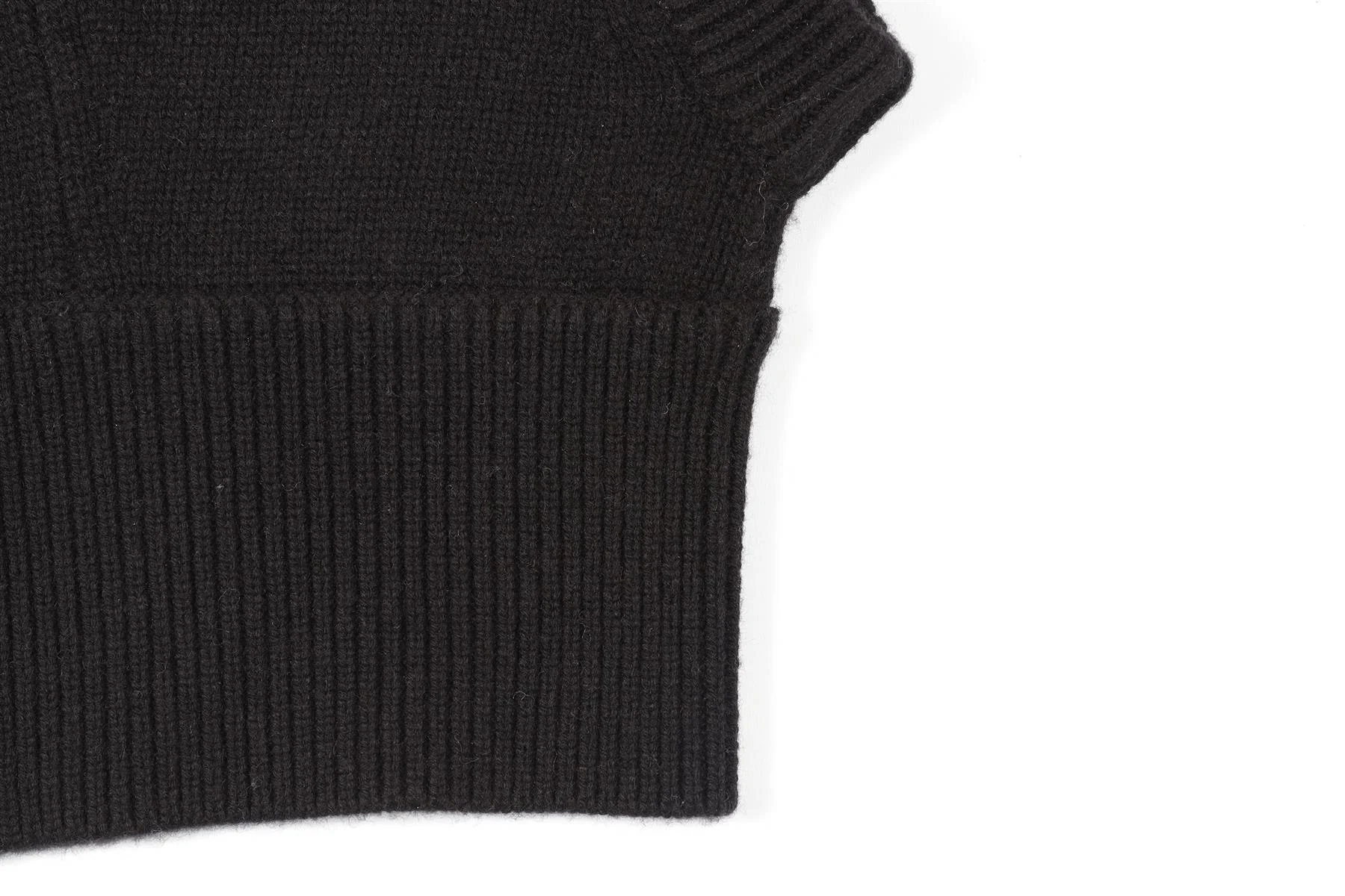 RISE & FALL BLACK WOOL BALACLAVA ONE SIZE - Image 3