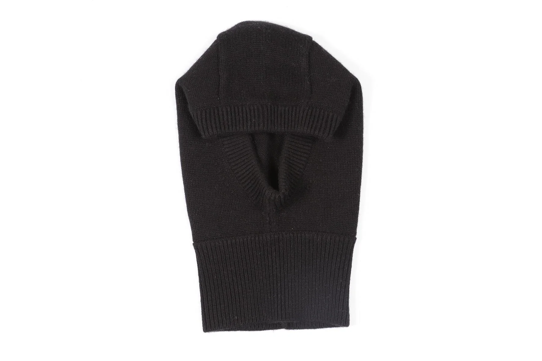 RISE & FALL BLACK WOOL BALACLAVA ONE SIZE - Image 6