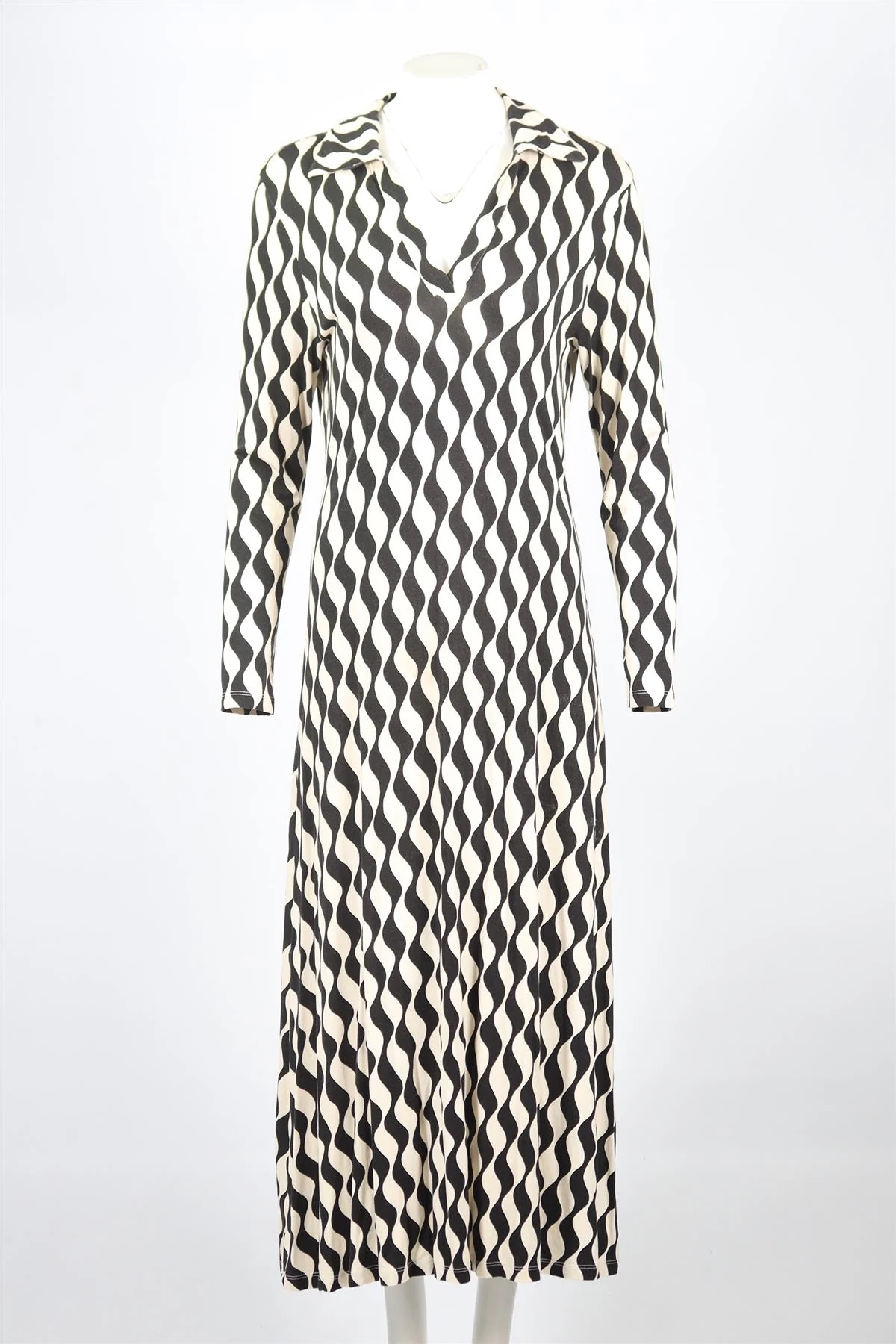 RIXO JERSEY MAXI DRESS UK 14 - Image 2