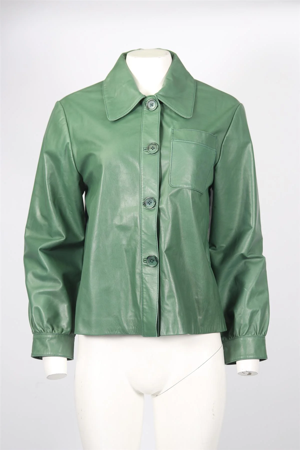 RIXO LEATHER JACKET UK 10 - Image 2