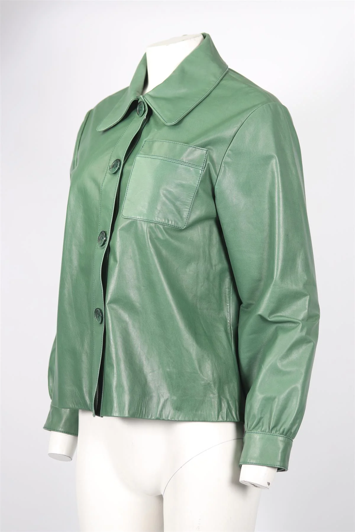 RIXO LEATHER JACKET UK 10 - Image 3