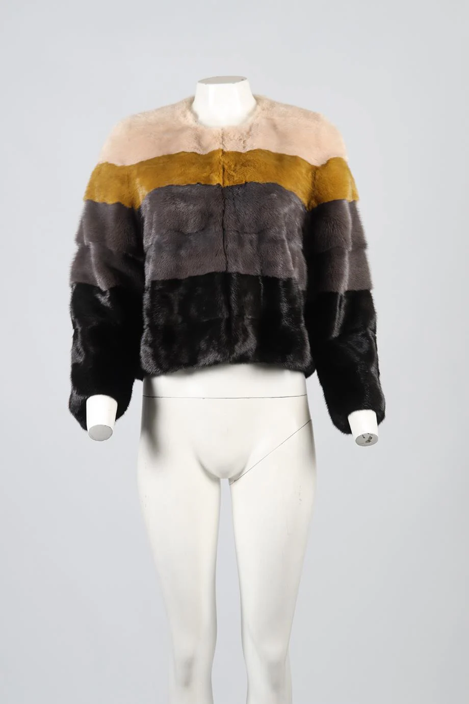 ROBERT RODRIGUEZ MINK FUR JACKET SMALL - Image 2