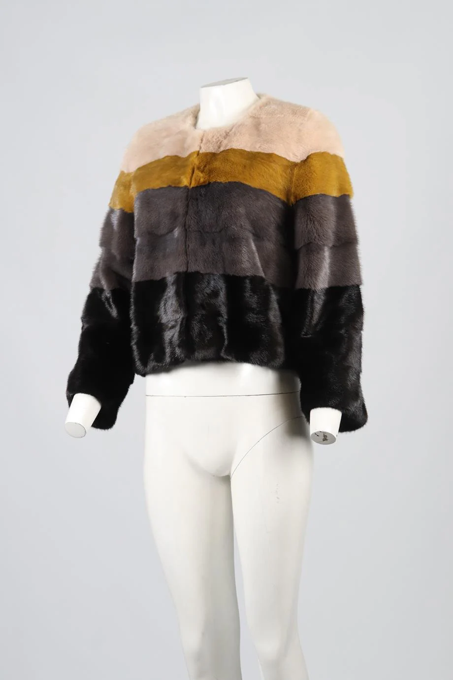 ROBERT RODRIGUEZ MINK FUR JACKET SMALL - Image 3