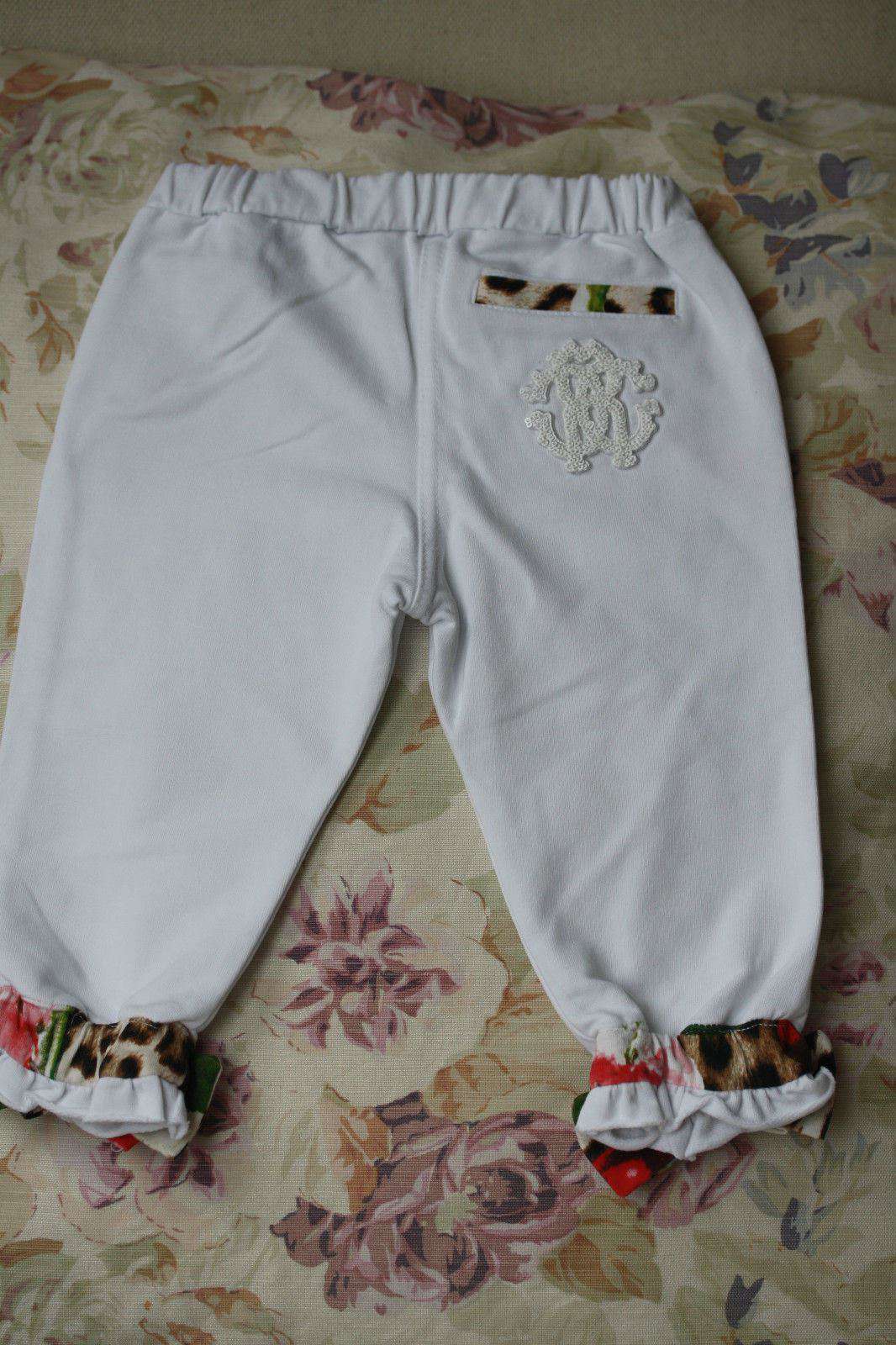 ROBERTO CAVALLI BABY CHERRY TRIM TROUSERS 6 MONTHS - Image 5