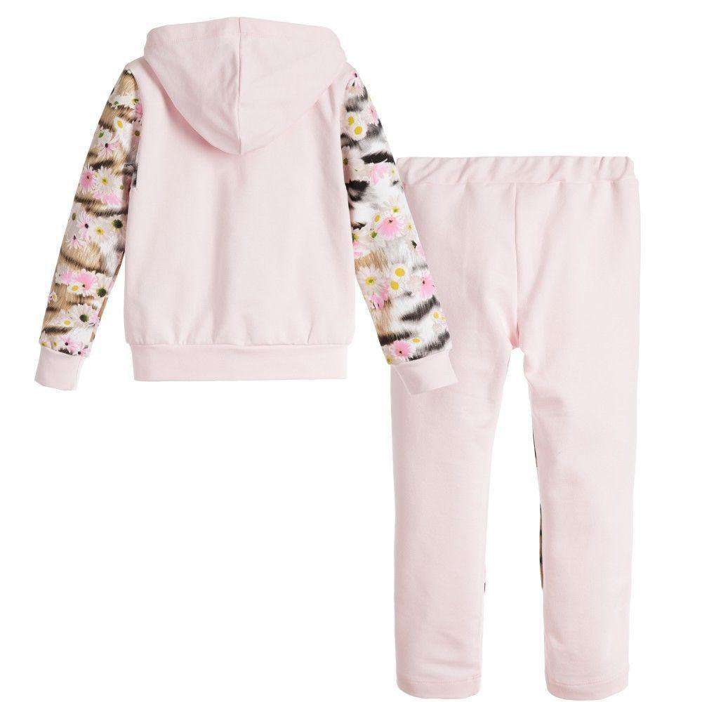 ROBERTO CAVALLI BABY DAISY TIGER PRINT TRACKSUIT SET 2 YEARS - Image 2