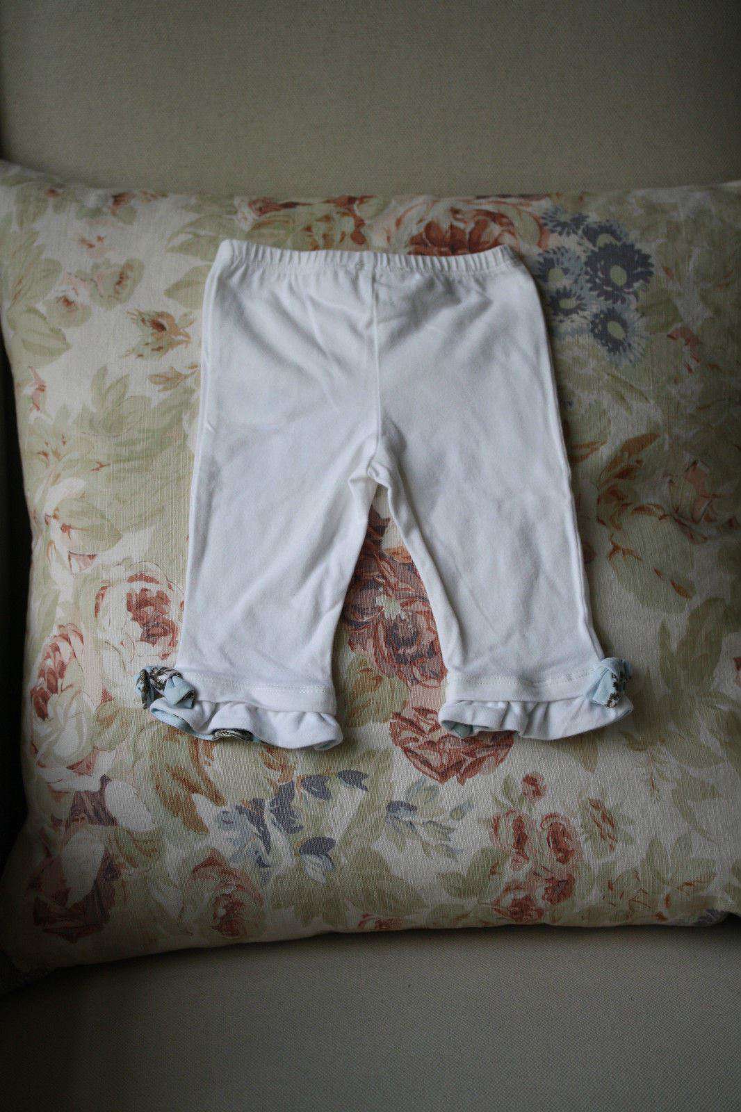 ROBERTO CAVALLI BABY GREEN TRIM LEGGINGS 6 MONTHS - Image 5