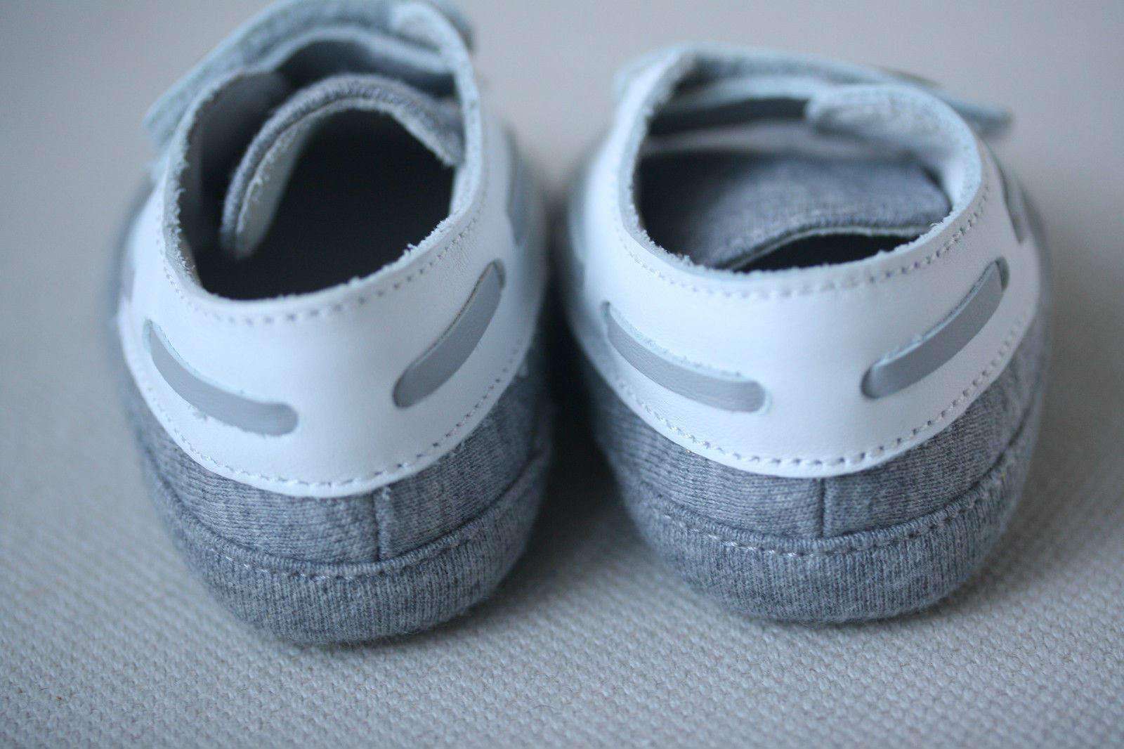 ROBERTO CAVALLI BABY GREY PRE-WALKER SHOES 6-9 MONTHS - Image 9