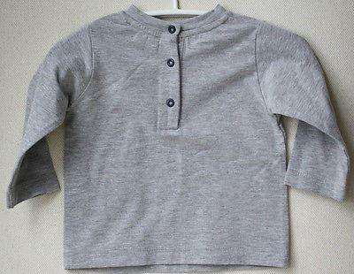 ROBERTO CAVALLI BABY GREY T-SHIRT TOP 9 MONTHS - Image 5