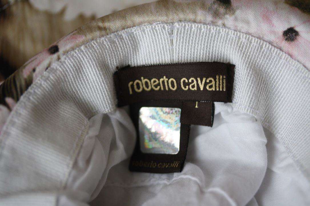 ROBERTO CAVALLI BABY KIDS PINK FLORAL TIGER PRINT SUN HAT 2-4 YEARS - Image 3