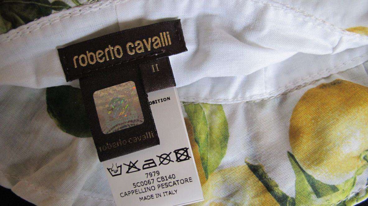 ROBERTO CAVALLI BABY LEMON PRINT HAT 12-24 MONTHS - Image 5