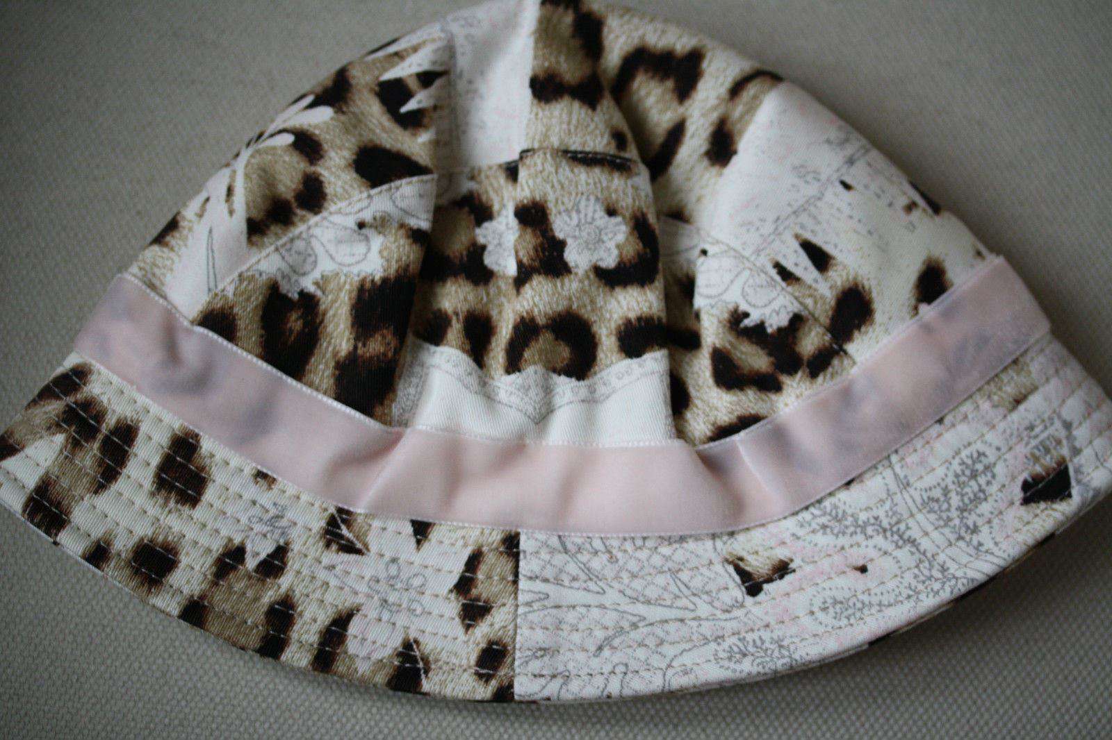 ROBERTO CAVALLI BABY LEOPARD CANDY PINK BUCKET HAT 0-12 MONTHS - Image 5