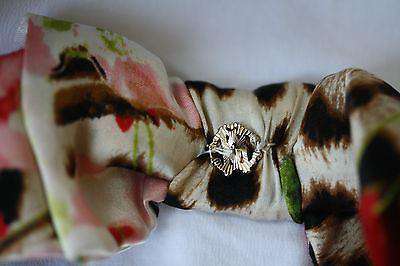 ROBERTO CAVALLI BABY LEOPARD CHERRY BOW BLOUSE TOP 18 MONTHS - Image 3